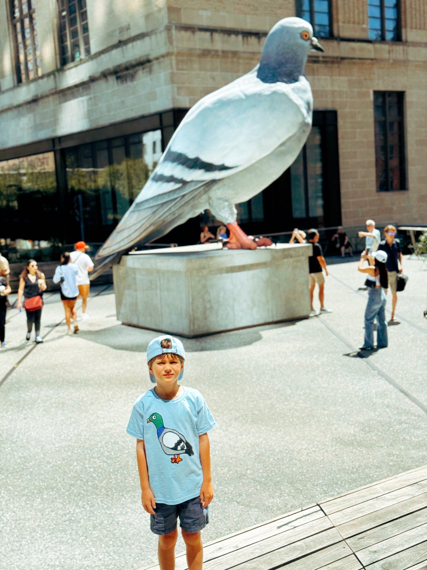 Pigeon Printed Tee for Kids | BY LINUS