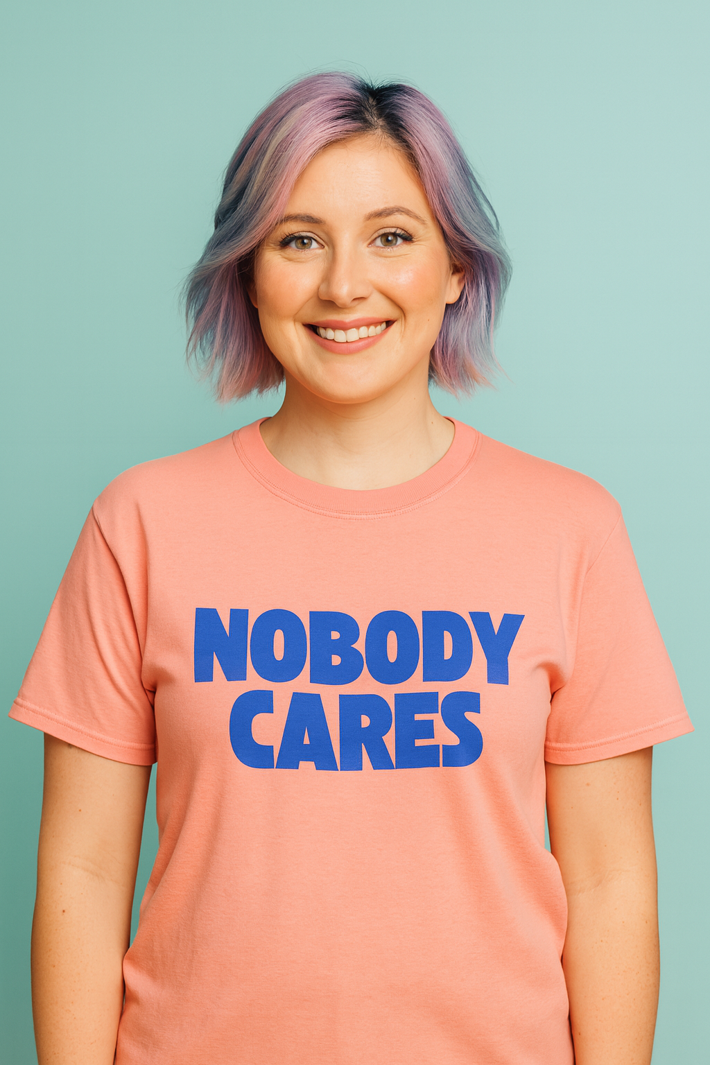 Nobody Cares | Printed Tee