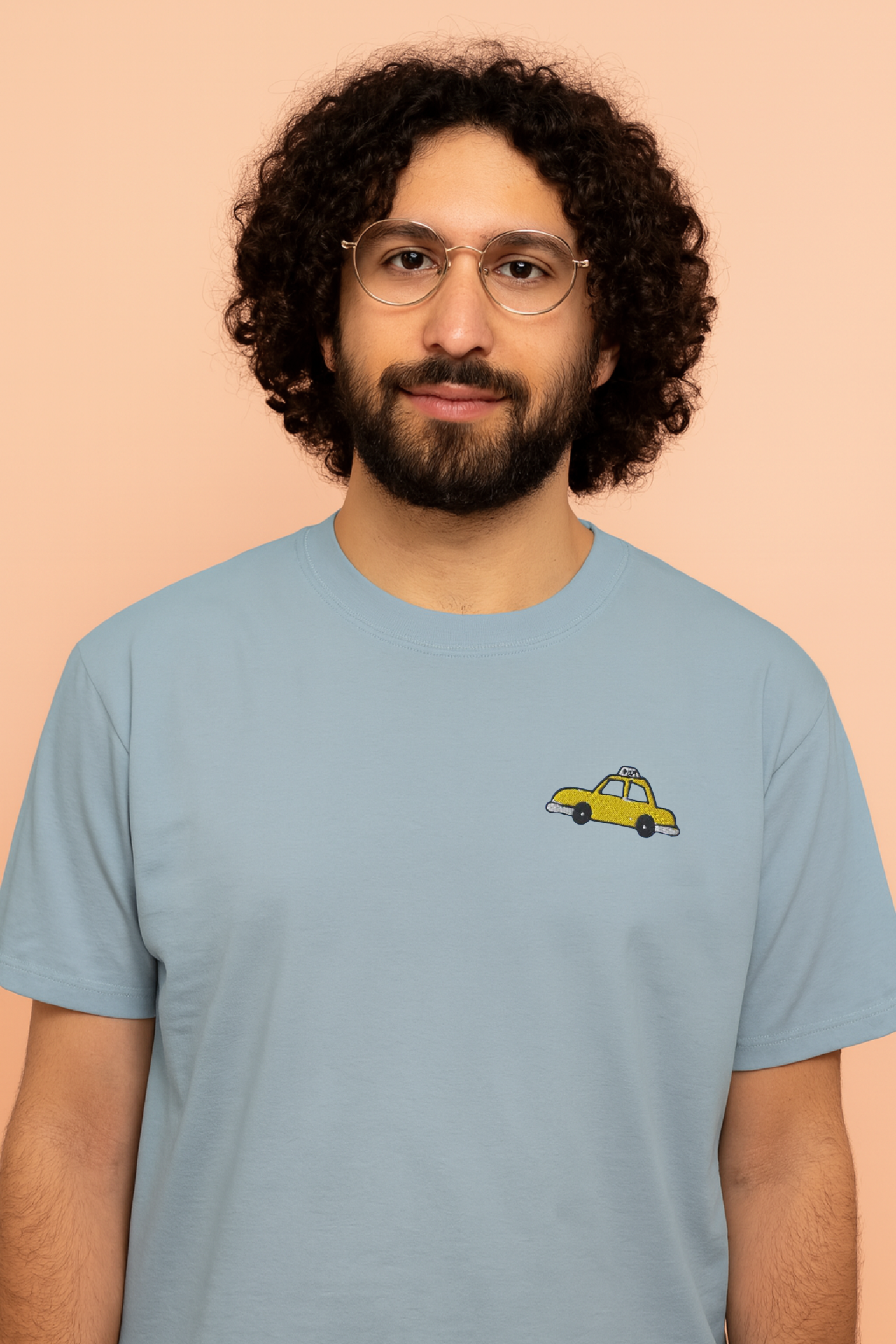 Taxi Embroidered Tee BY LINUS