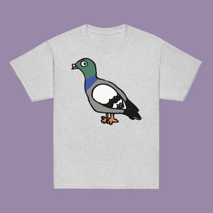 Pigeon Printed Tee for Kids | BY LINUS