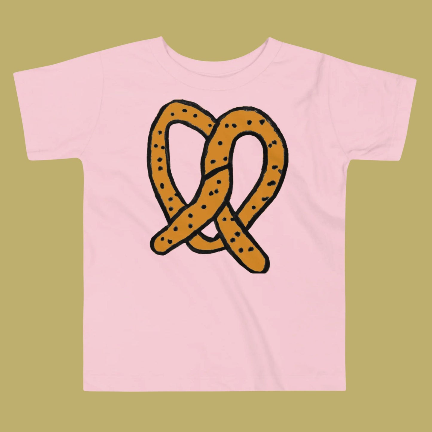 Pretzel Printed Tee for Toddlers | BY LINUS