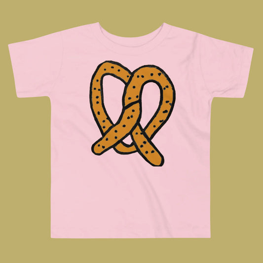 Pretzel Printed Tee for Toddlers | BY LINUS