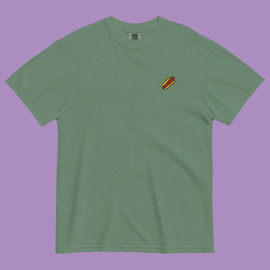 Hot Dog Embroidered Tee | BY LINUS