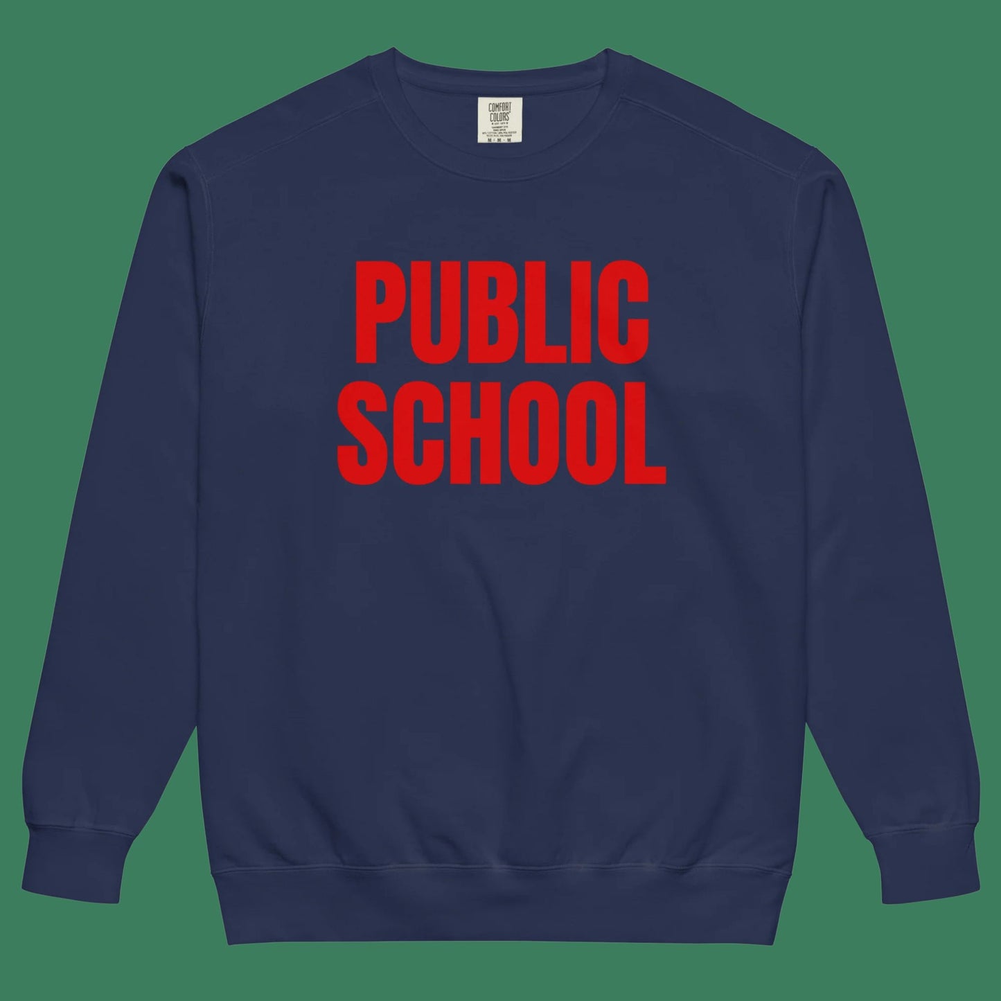 Public School | Printed Crewneck Sweatshirt