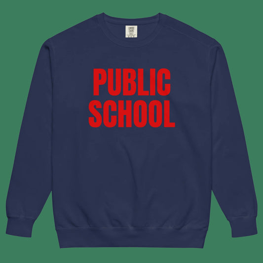 Public School | Printed Crewneck Sweatshirt
