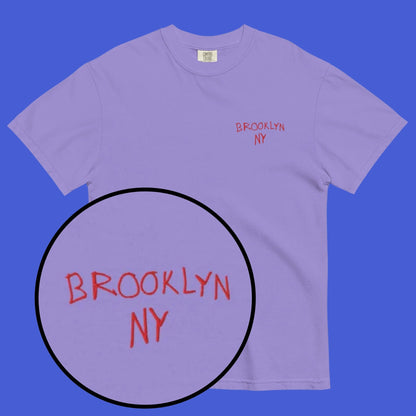 Brooklyn NY Embroidered Tee | BY LINUS