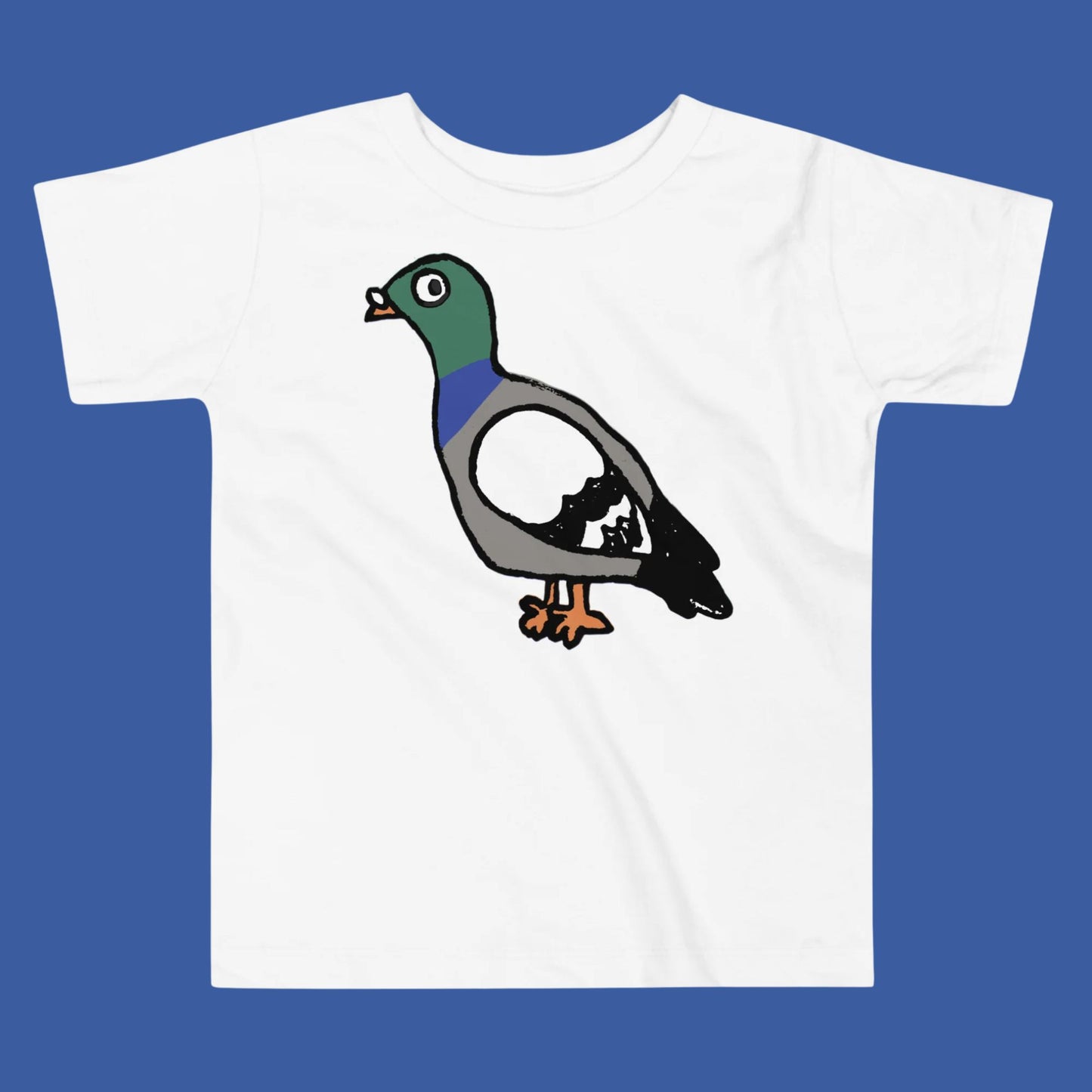 Pigeon Printed Tee for Toddlers | BY LINUS