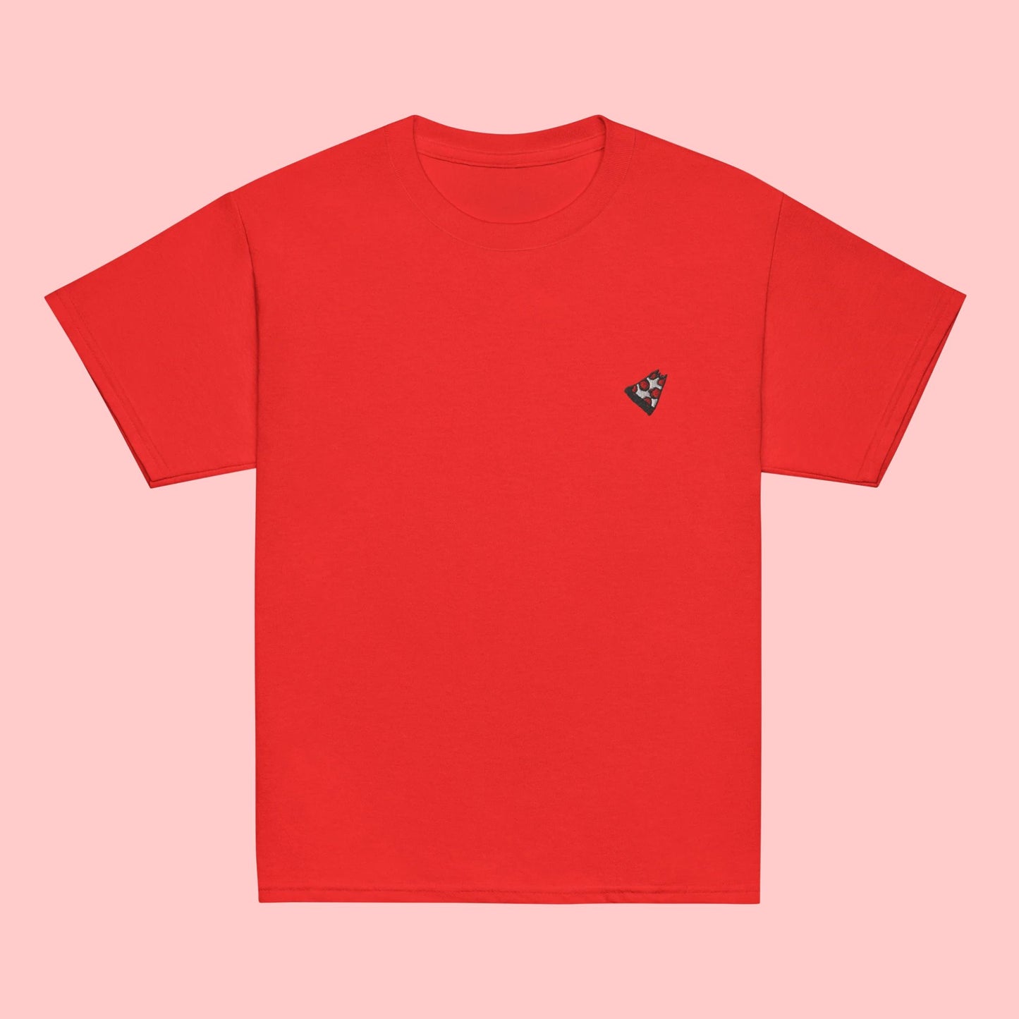 Pizza Embroidered Tee for Kids | BY LINUS