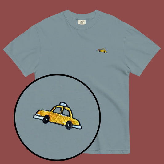 Taxi Embroidered Tee | BY LINUS