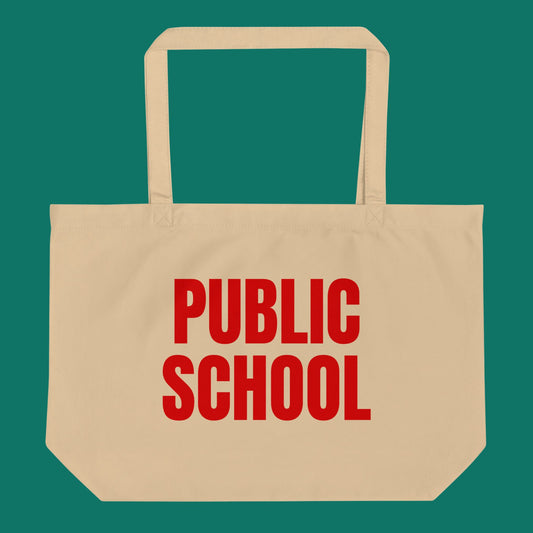 Public School | Large Tote Bag