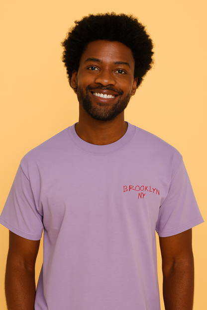 Brooklyn NY Embroidered Tee | BY LINUS