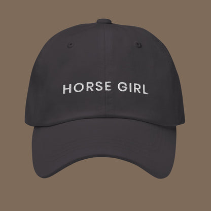 Horse Girl | Embroidered Dad Hat