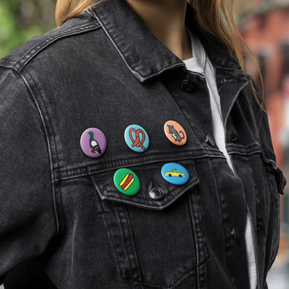 Pin button set | BY LINUS