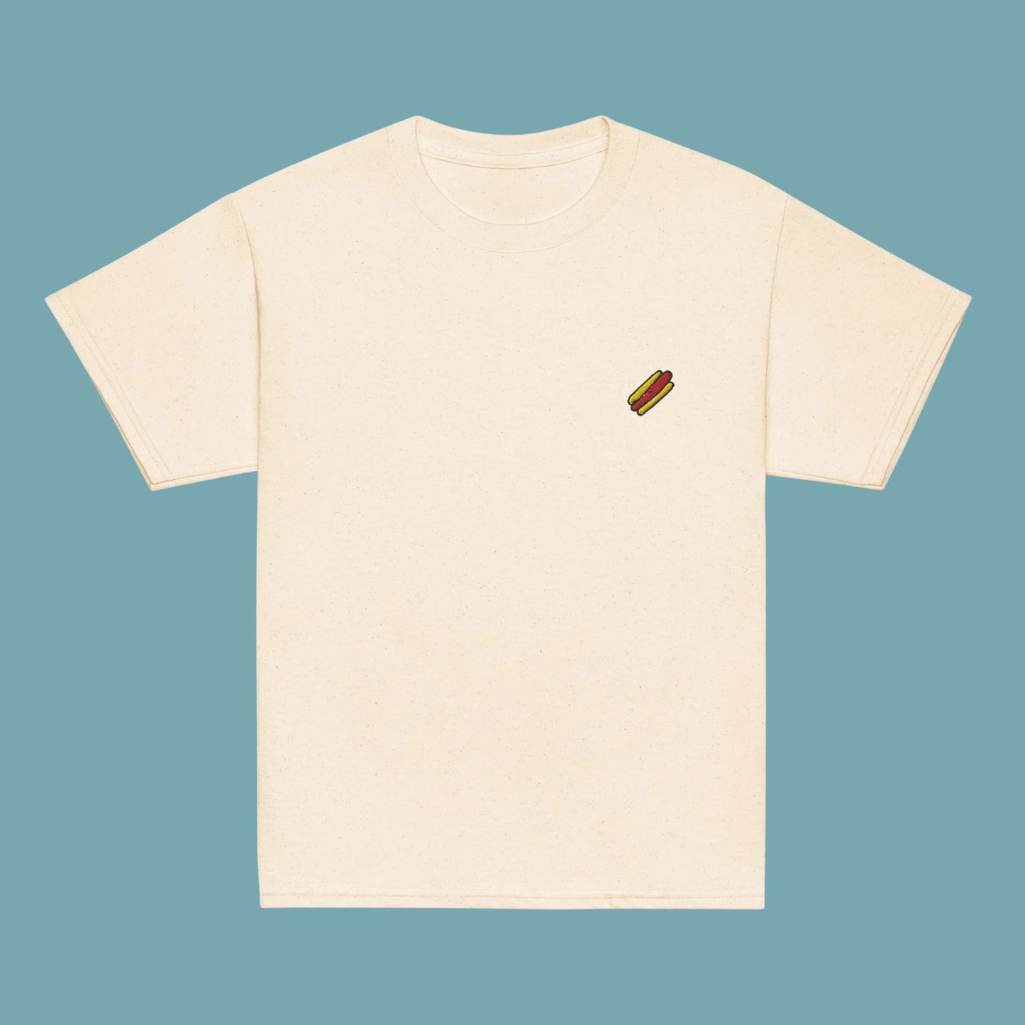 Hot Dog Embroidered Tee for Kids | BY LINUS