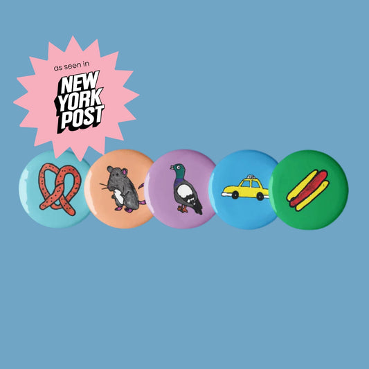 Pin button set | BY LINUS