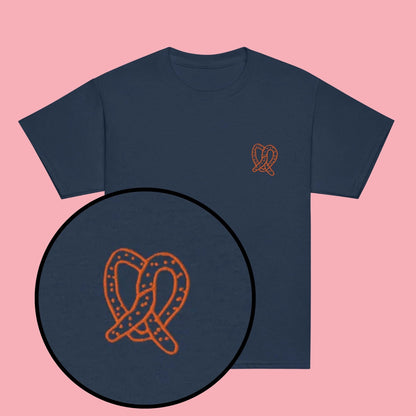 Kids Pretzel Embroidered Tee | BY LINUS