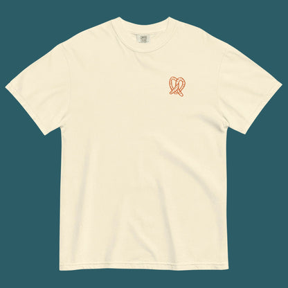 Pretzel Embroidered Tee | By Linus