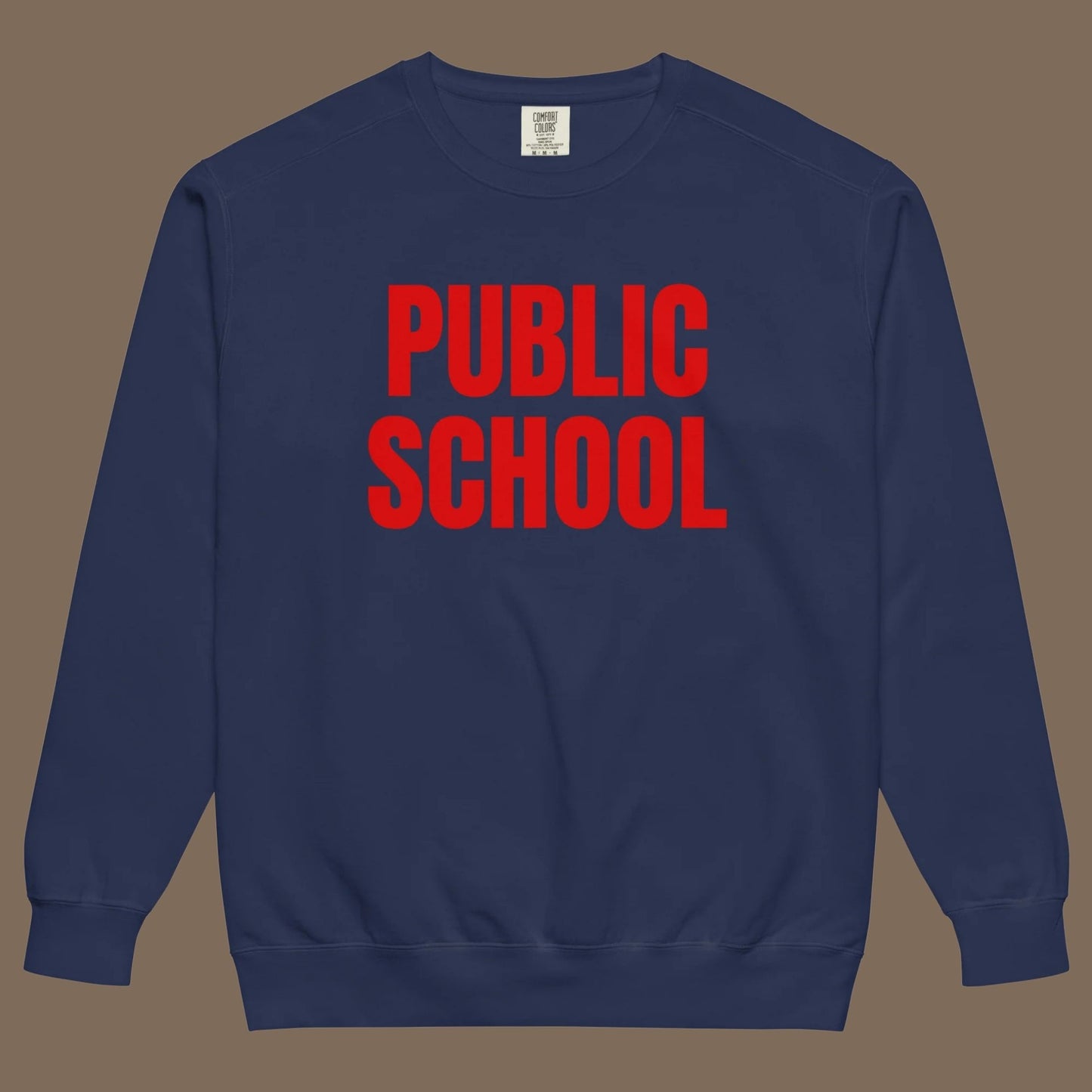 Public School | Printed Crewneck Sweatshirt